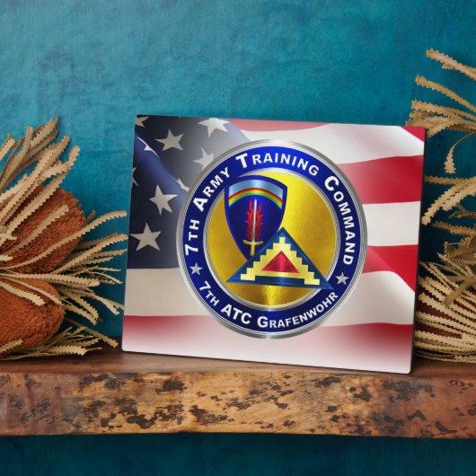 Ausbildung der 7. Armee (7. ATC) Fotoplatte (Seite)