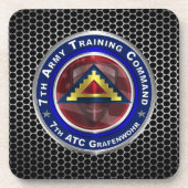 Ausbildung der 7. Armee (7. ATC) Getränkeuntersetzer (Vorderseite)