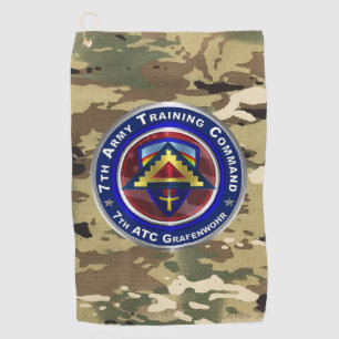 Ausbildung der 7. Armee (7. ATC) Golfhandtuch