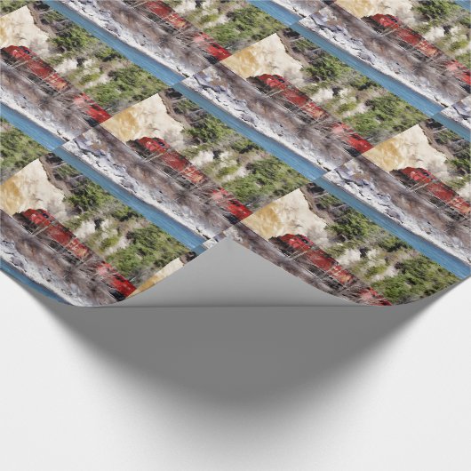 Ausbildung der Rockies Geschenkpapier (Ecke)