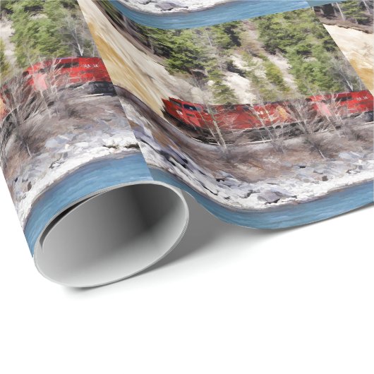 Ausbildung der Rockies Geschenkpapier (Rolleneckpunkt)