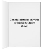 Ausbildung einer Kinderbibel-Verse für neues Baby (Innen (Rechts))