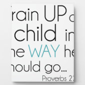 Ausbildung eines Kindes... Fotoplatte (Vorderseite)