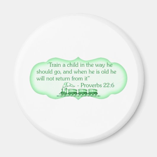 Ausbildung eines Kindes Magnet (Vorne)