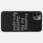 Ausbildung für die Zombie Apokalypse Funny Case-Mate iPhone Hülle (Rückseite (Horizontal))