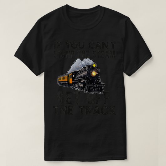 Ausbildung für Erwachsene Männer Eisenbahn Leiter T-Shirt (Design vorne)