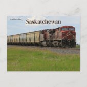 Ausbildung in indischem Head Saskatchewan Kanada P Postkarte (Vorderseite)