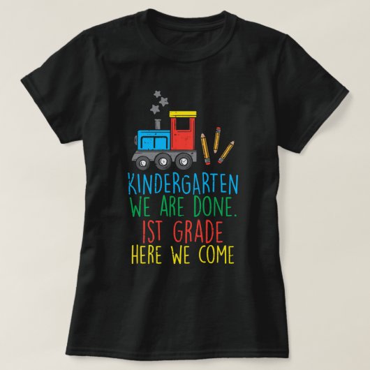 Ausbildung Kindergarten Wir sind 1. Klasse I komme T-Shirt (Design vorne)