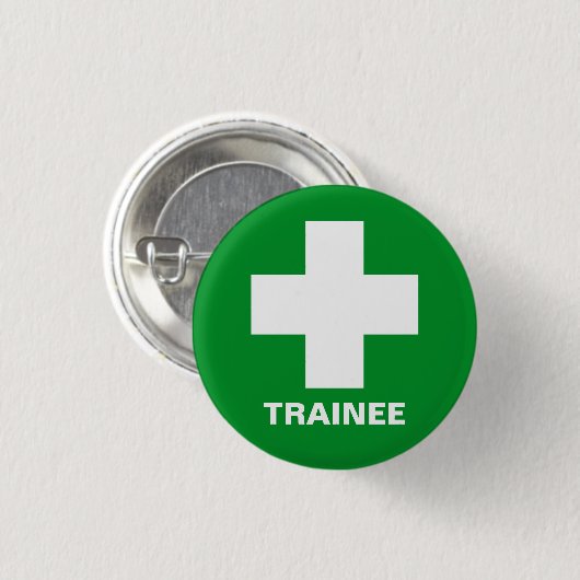 Ausbildung Krankenschwester & Erste Hilfe Medic, D Button (Vorne & Hinten)