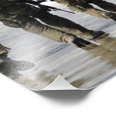 Ausbildung von Crewman Fotodruck (Ecke)