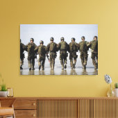 Ausbildung von Crewman Leinwanddruck (Insitu (Wohnzimmer))