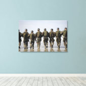 Ausbildung von Crewman Leinwanddruck (Insitu (Holzboden))