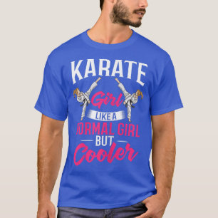 Ausbildung von Frauen Karate Fighter Black Belt B T-Shirt