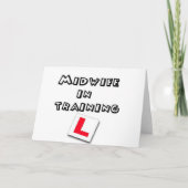 Ausbildung von Hebammen Karte (Vorderseite)