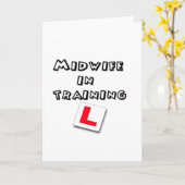Ausbildung von Hebammen Karte (Gelbe Blume)