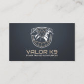 Ausbildung von Hunden am Arbeitsplatz - GSD - Mali Visitenkarte (Vorderseite)