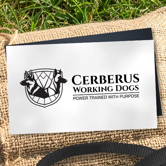 Ausbildung von Hunden am Arbeitsplatz - GSD - Mali Visitenkarte