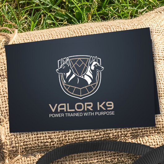 Ausbildung von Hunden am Arbeitsplatz - GSD - Mali Visitenkarte