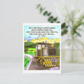 Ausbildung zum Himmel Inspirationsquelle Postkarte (Stehend Vorderseite)