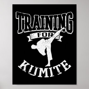 Ausbildung zum Kumite Mixed Martial Arts Karate Ta Poster