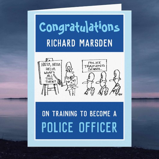 Ausbildung zum Polizeibeamten Karte