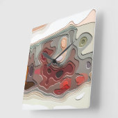 AUSBILDUNGEN QUADRATISCHE WANDUHR (Winkel)