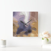 AUSBILDUNGEN QUADRATISCHE WANDUHR (Zuhause)