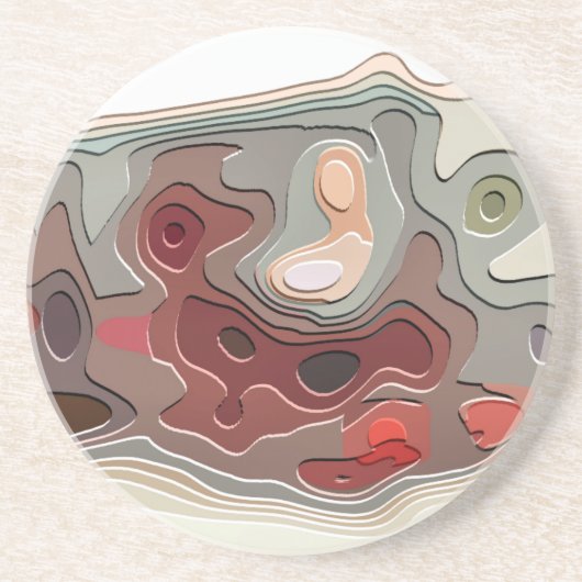 AUSBILDUNGEN SANDSTEIN UNTERSETZER (Vorne)