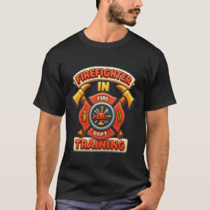 Ausbildungsabzeichen für Feuerwehrleute Feuerwehr T-Shirt