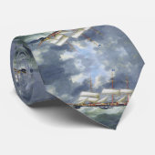 Ausbildungsschiff Atalanta 1885 Krawatte (Gerollt)