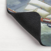 Ausbildungsschiff Atalanta 1885 Mousepad (Ecke)