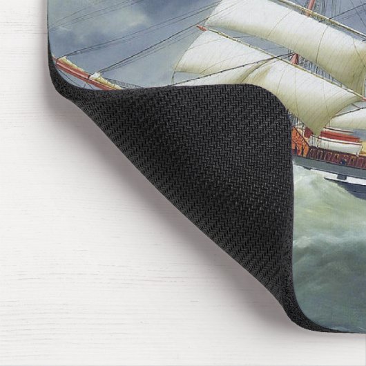 Ausbildungsschiff Atalanta 1885 Mousepad (Ecke)