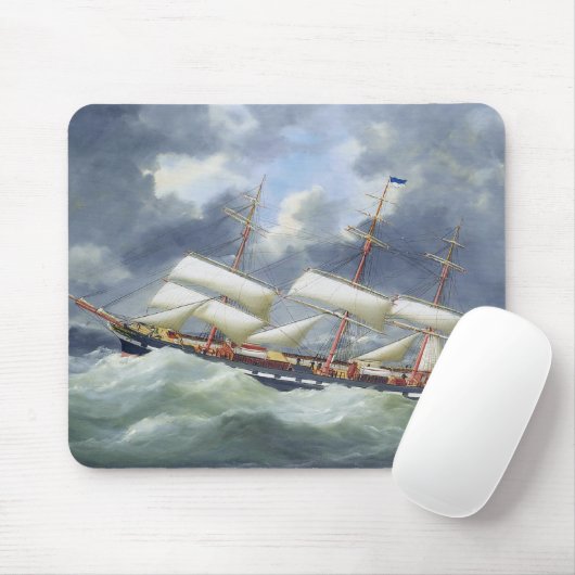 Ausbildungsschiff Atalanta 1885 Mousepad (Mit Mouse)