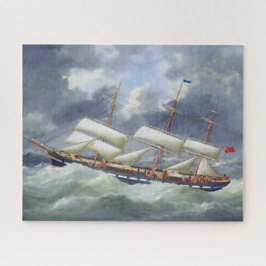 Ausbildungsschiff Atalanta 1885 Puzzle (Horizontal)