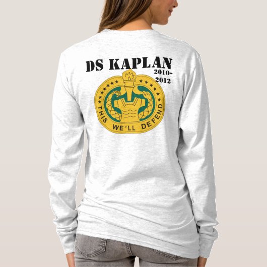 Ausbildungsunteroffizier T-Shirt (Rückseite)