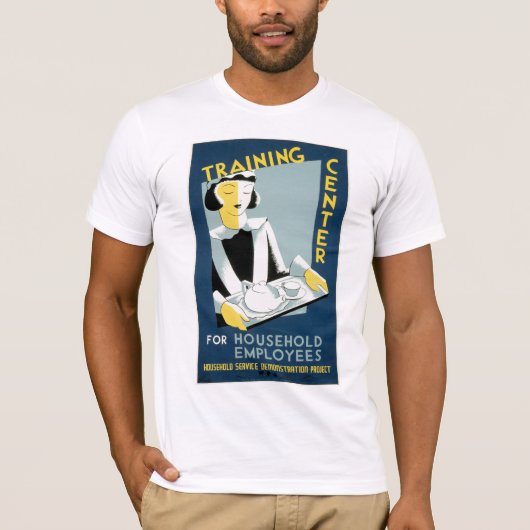 Ausbildungszentrum für Haushaltsmitarbeiter T-Shirt (Vorderseite)