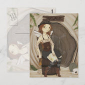 Ausblenden - Luftpost-Postkarte Postkarte (Vorne/Hinten)