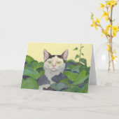 Ausblenden und Suchen Karte (Gelbe Blume)