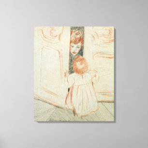 Ausblenden und Suchen Leinwanddruck