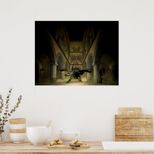 Ausblenden und Suchen Poster (Küche)