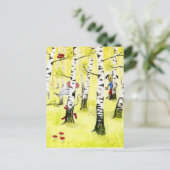 Ausblenden und Suchen Postkarte (Stehend Vorderseite)