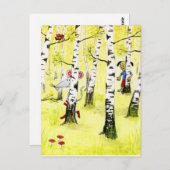 Ausblenden und Suchen Postkarte (Vorne/Hinten)