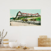 Ausblick auf das Sea Beach Hotel Poster (Küche)