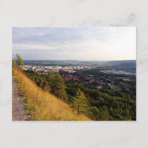 Ausblick auf Jena Lobeda Postkarte