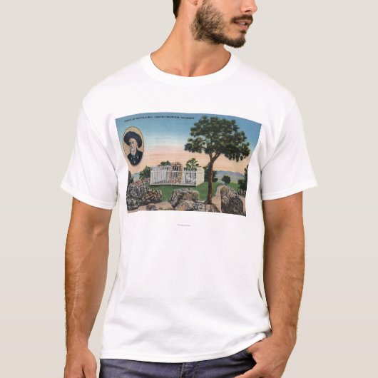 Ausblick-Berg, Colorado T-Shirt (Vorderseite)