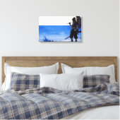 Ausblick Leinwanddruck (Insitu (Schlafzimmer))