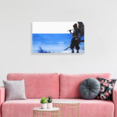 Ausblick Leinwanddruck (Insitu (Wohnzimmer))