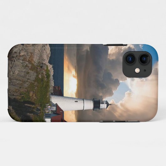 Ausblick-Leuchtturm Case-Mate iPhone Hülle (Rückseite (Horizontal))