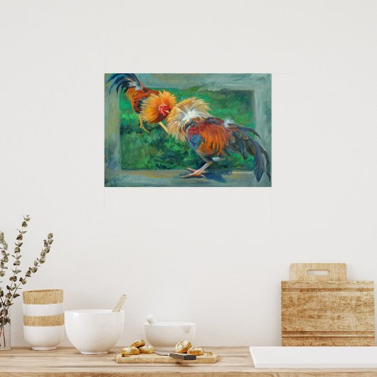 Ausblick Poster (Küche)