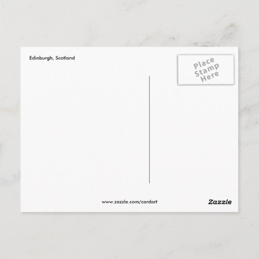 Ausblick Postkarte (Rückseite)